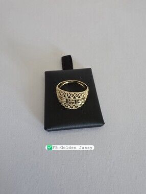 18K Real Gold Power Ring 6